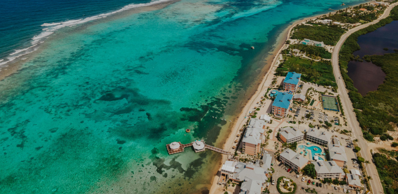 Ariel View of Cayman Islands